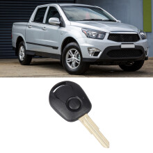 Protective Black Remote Key Cover for Ssangyong Actyon Kyron Rexton Key Shell