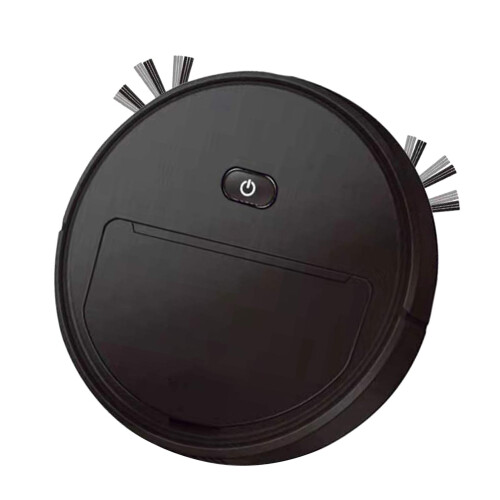Ηλεκτρική σκούπα ρομπότ, μαύρη, 1200mAh, φόρτιση 3 ωρών 1