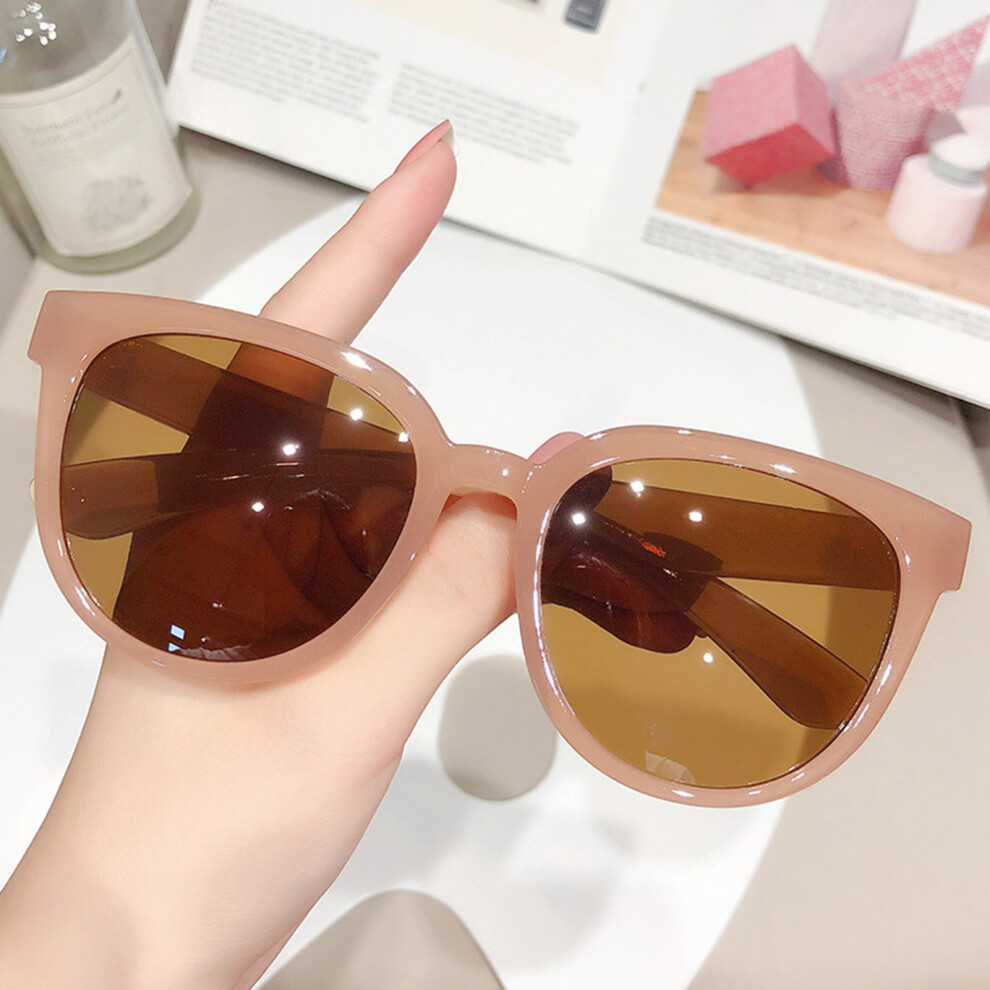 Roc-Electron (Tea Frame Tea Slices) Uv400 Outdoor Sunglasses For Men & Women