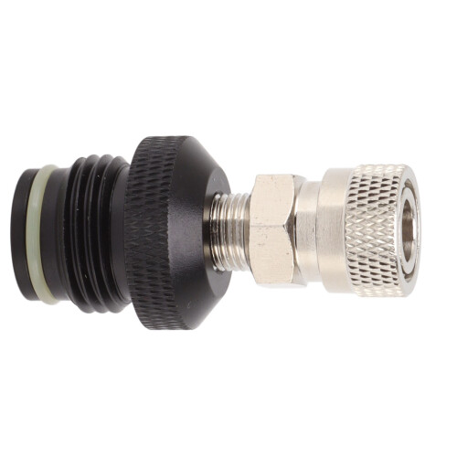 Aluminium CO2 Tank Female Connector 2