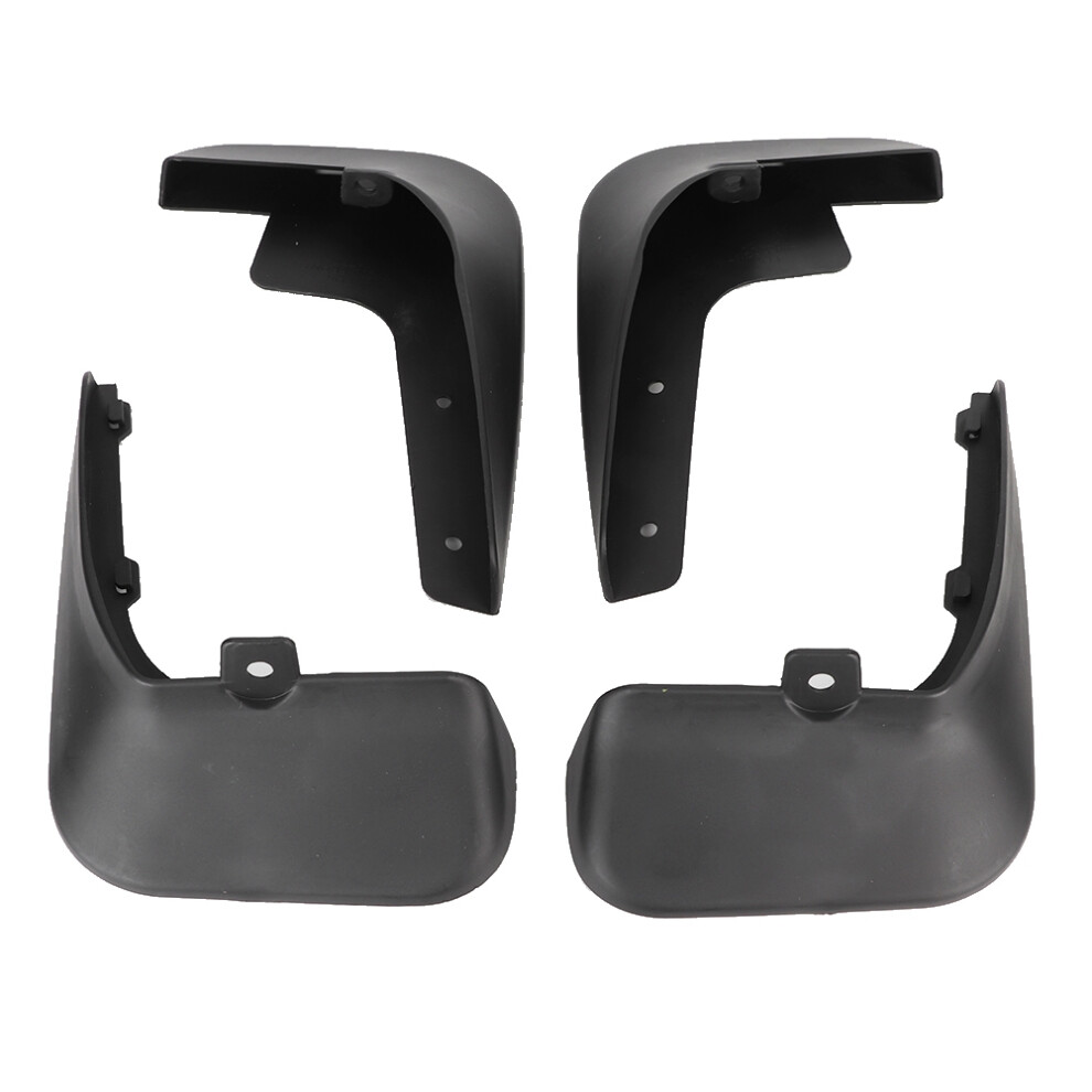 4Pcs Car Mud Flaps For Nissan Nv200 2010-2017 Durable Plastic Black 4901389303262