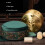 Portable Smokeless Moxibustion Box with Adjustable Temperature, Green 1