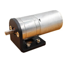 24V DC Geared Motor 100 RPM Torque with Mounting Bracket for Robotics