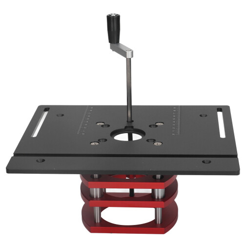 Manual Router Lift System Kit, 240x200mm, Black 1