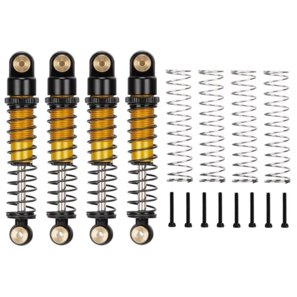 Rc Shock Absorber 40Mm Metal For Axial Scx24 Jlu Gladiator Bronco 1/24 Rc Car Upgrade Parts 9092120050691