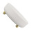 360 Rotating Cosmetic Spice Rack Organizer, Small White 404g 1