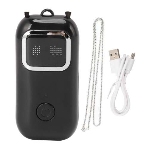 Wearable Neck Air Cleaner with Negative Ion