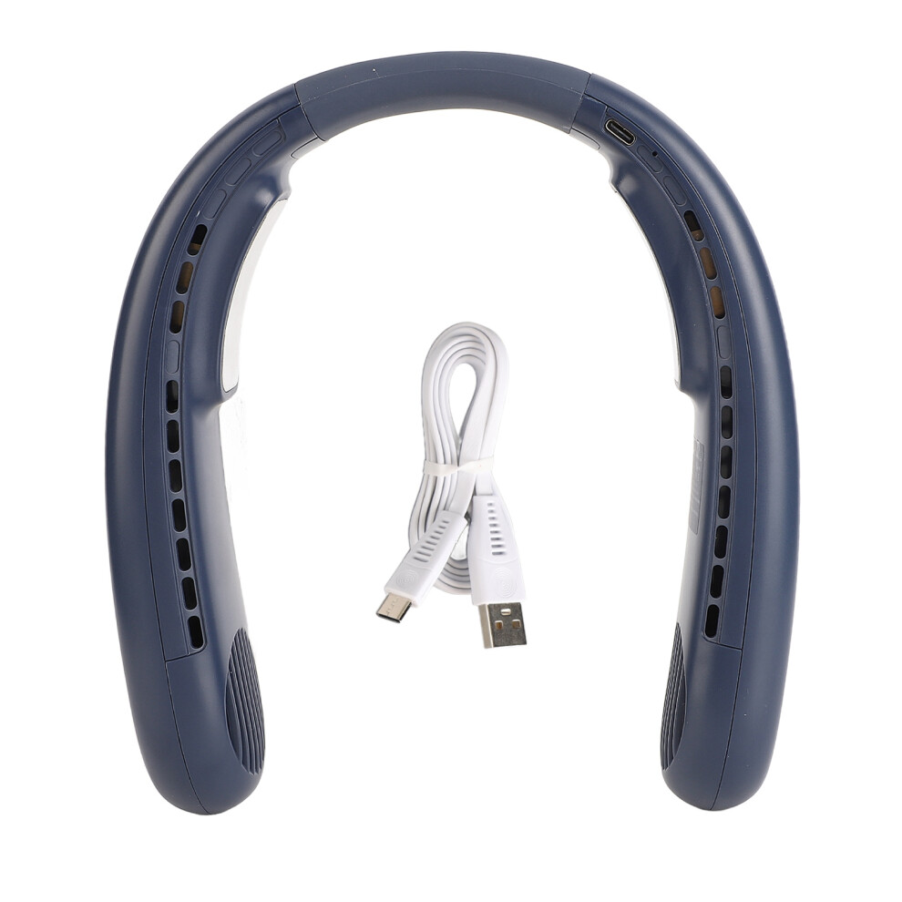 Portable Neck Fan With Bladeless Turbine & 3Speeds 9058772709349