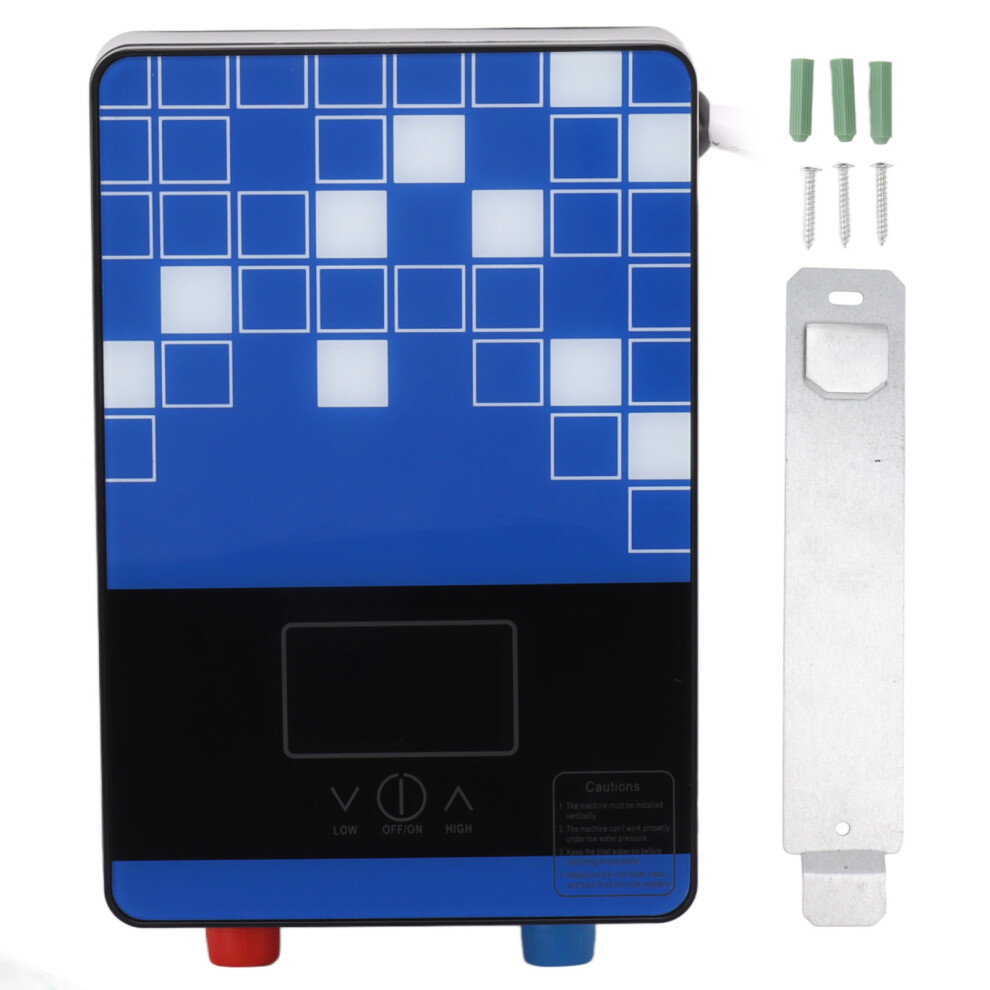 Tankless Water Heater Electric Instant Hot Digital Display Touch Screen Intelligent Constant Temperature110v4500w 9340258378904