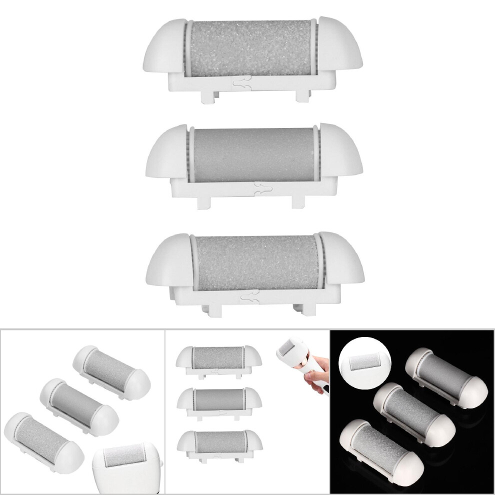 Foot Callus Remover Grinding Heads Set - Coarse, Medium, Fine