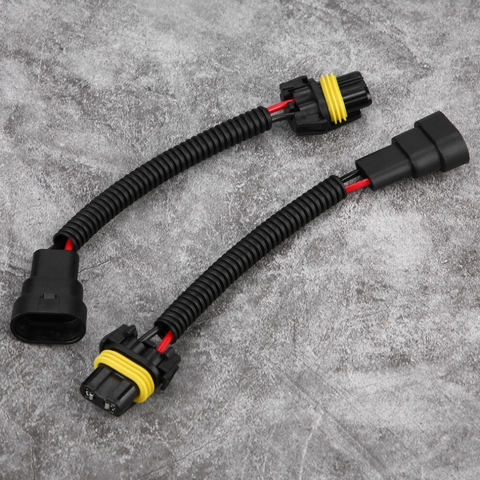 2X 9005 9006 Fog Plug And Play Cable Light 7293282572461