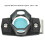 Magnet Billard Kreidehalter Achteckig Set 1