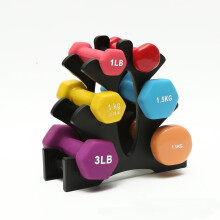 (C) 3-Tier Dumbbell Rack for Home Gym