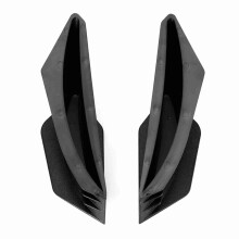 Motorrad-Winglet Aerodynamik-Kit passend für Ducati Schwarz Universal 1 Paar