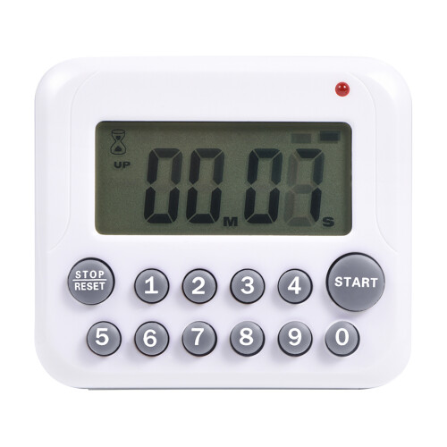 Digital LCD Timer Kitchen Countdown Clock 99 Min Alarm Grey 1