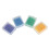 400PCS Dental Plastic Wedges with Hole, 4 Sizes, Wave Shape 14