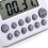 Digital LCD Timer Kitchen Countdown Clock 99 Min Alarm Grey 6