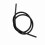 8mm Silicone Spark Ignition Cable 100cm Black Car Auto Accessory 15