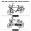 Miniature Metal Bicycle for 1:12 Dollhouse 3