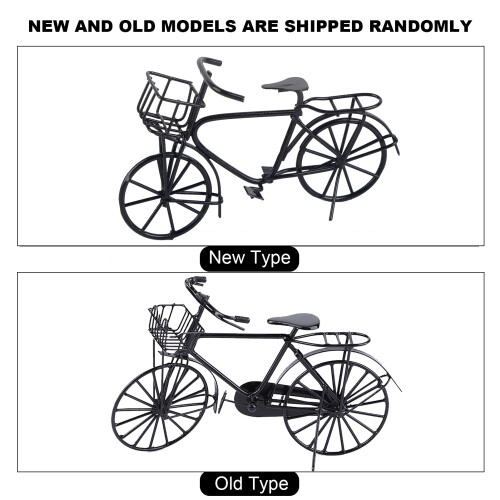 Miniature Metal Bicycle for 1:12 Dollhouse 2