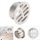 Stainless Steel Floor Drain 50 Flat for Yard and 3