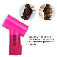 Professional Pink Hair Dryer Diffuser for Curly & Wavy Hair | Quick Dry & Styling