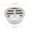 Stainless Steel Floor Drain 50 Flat for Yard and 8