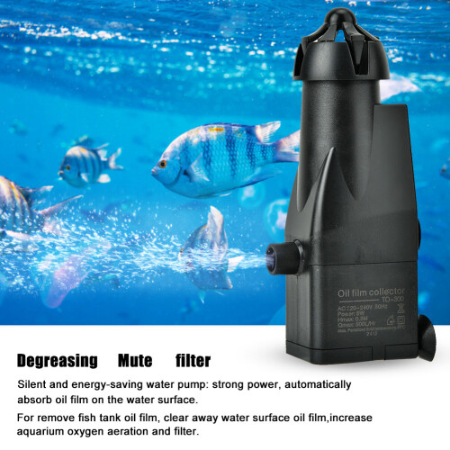 Öl-Skimmer Mini-Filter 14,5x5,9x4 cm 500 L/h Farbe 2