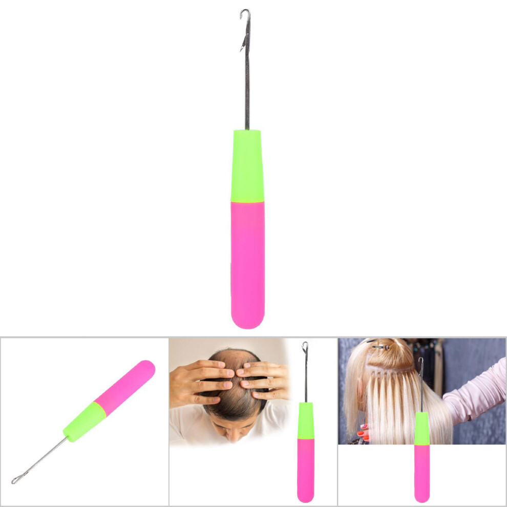 Unisex Hook & Loop Latch Crochet Needles M For Hair Extensions & Braiding Crafts