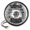 Universal 7in Motorcycle Headlamp, Black, Yellow Light, Durable 1