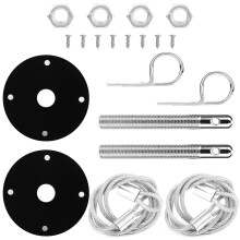 Universal Racing Hair Pin Hood Lock Kit Sport Style Easy to Install and Secure