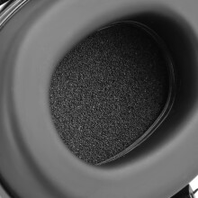 Faltbarer Ohrenschützer 0801 Schwarz ABS+Kunstleder