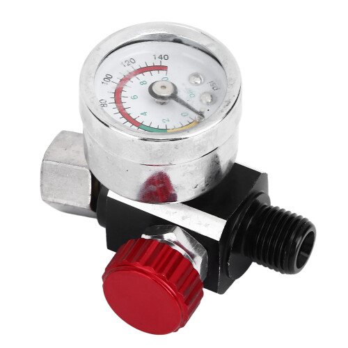 G1/4 Lufttrykkregulator 0-140PSI for sandblåsing og