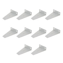 Aluminium zink voedingsleidingbeugel 11,5x8cm (10 stuks)