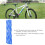 72pcs Motorcycle Wheel Spoke Protectors Wraps, 24cm, Multiple Colors 6