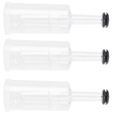 3Pcs Plastic Homebrew Air Lock Set for Beer & Wine Fermentation