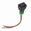 12V 4 Pole Push Button Switch with LED Harness 17