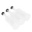 3Pcs Plastic Homebrew Air Lock Set for Beer & Wine Fermentation 11