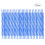 72pcs Motorcycle Wheel Spoke Protectors Wraps, 24cm, Multiple Colors 13
