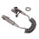 Edelstahl-Handbrause-Set, grau 1