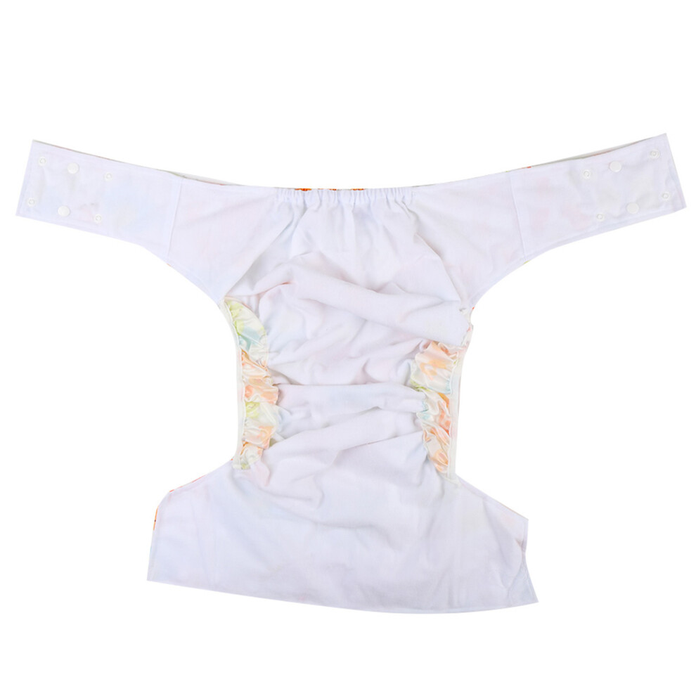 Washable Adult Diaper for Elderly, Adjustable, Reusable, Breathable, Waterproof (A51)