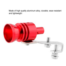Turbo-Pfeife 108g universelle Autoabgasanlage rot Größe