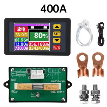 DC7-200V Digitaler Spannungs-/Strommesser Voltmeter Batteriekapazitätstester Bidirektionales Strommessgerät 100A