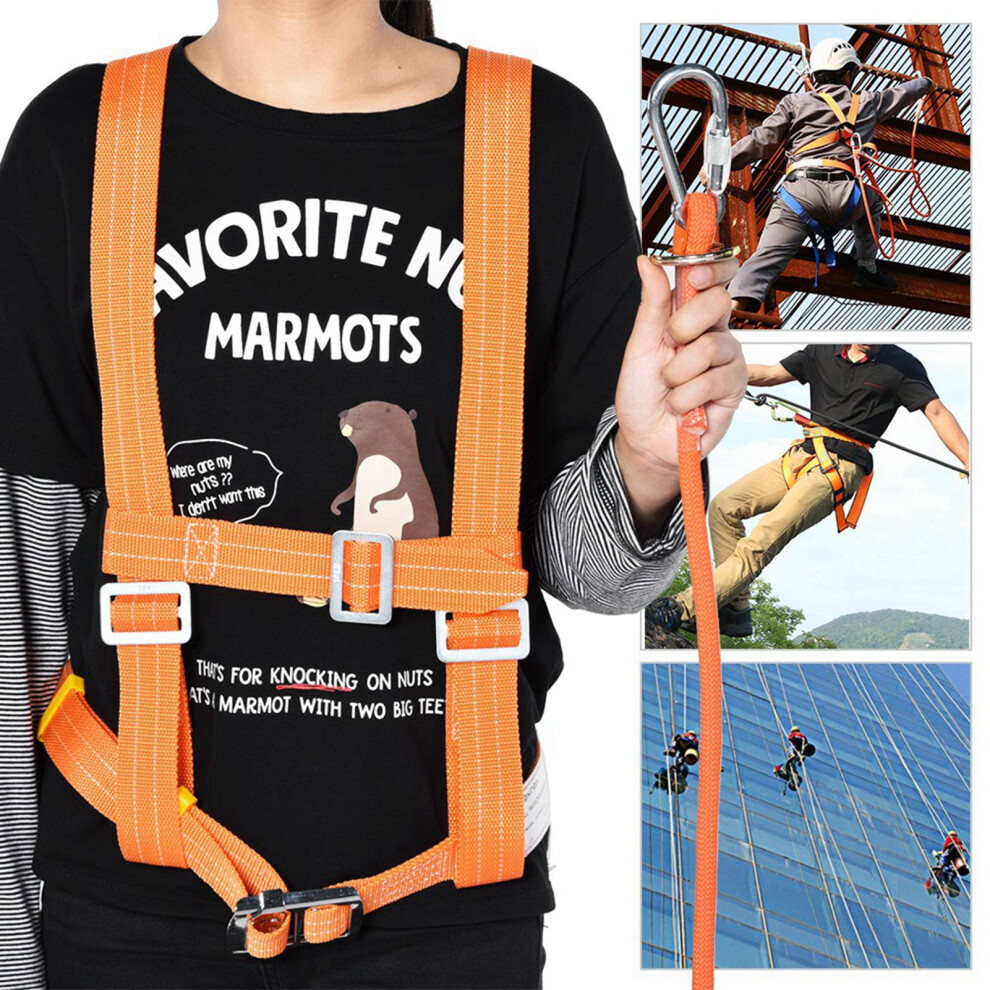 6 Styles Adjustable Climb Safety Harness Belt With Rescue Rope 1.6M 8701393240456