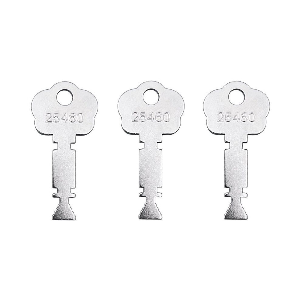 3Pcs 25460 Fire Alarm Master Box Keys For Gamewell And Elevator,Firefighter's Tools,Christmas Tree Key For Fire Fighting 6031786267220