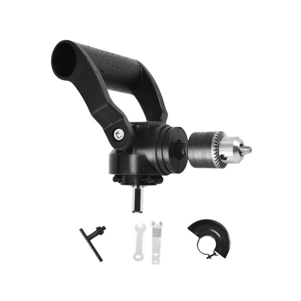 Right Angled Drill Attachment With 90 Degree Chuck And Handle For Woodworking 4713250876160