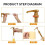 4PCS Coffee Syrup Pump Dispenser Bottle Presser Hand Pump  for Coffee Flavoring Syrups 6