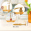 4PCS Coffee Syrup Pump Dispenser Bottle Presser Hand Pump  for Coffee Flavoring Syrups 9