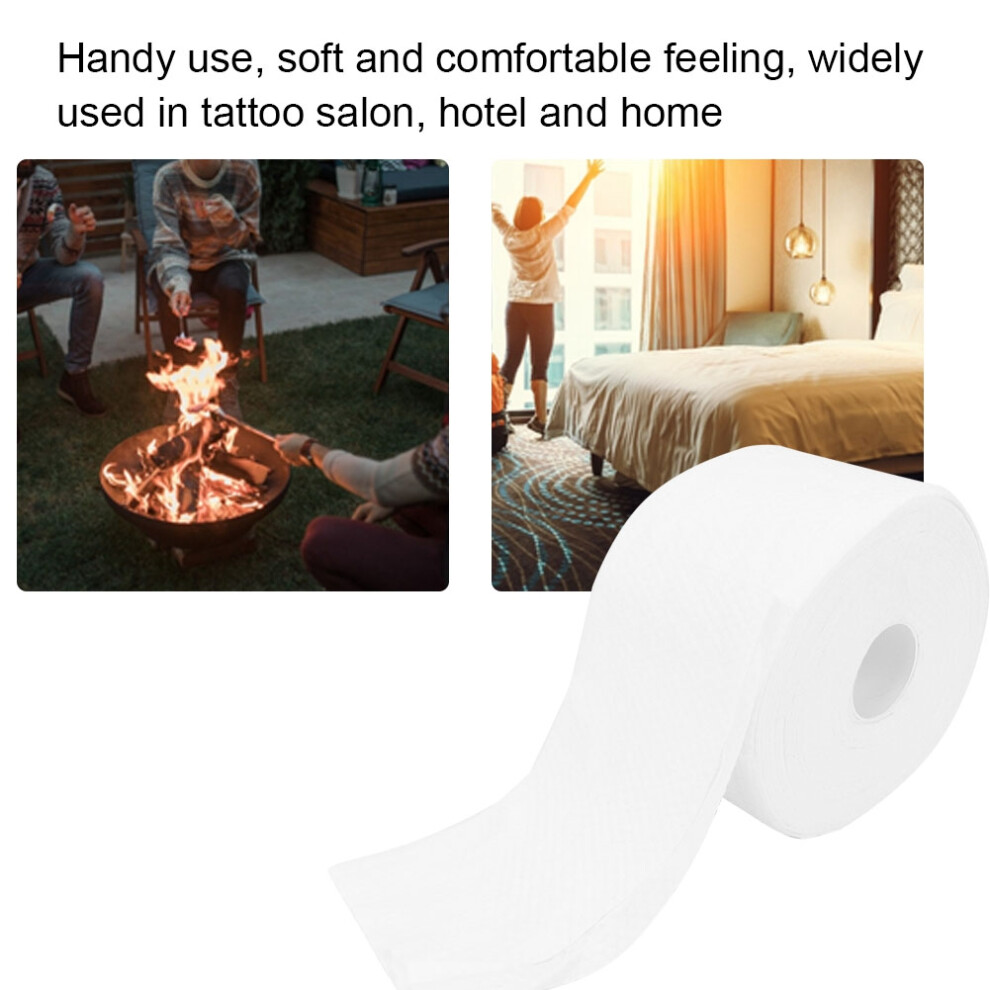 Disposable Tattoo & Makeup Cleaning Pads â Soft Non-Woven Fabric, 1 Roll