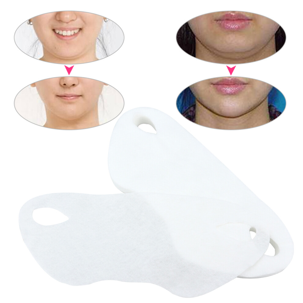 20Pcs Face Chin Line Lifting Patches Double Chin Removal Mask Tape